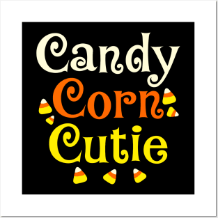 Candy Corn Cutie. Halloween Posters and Art